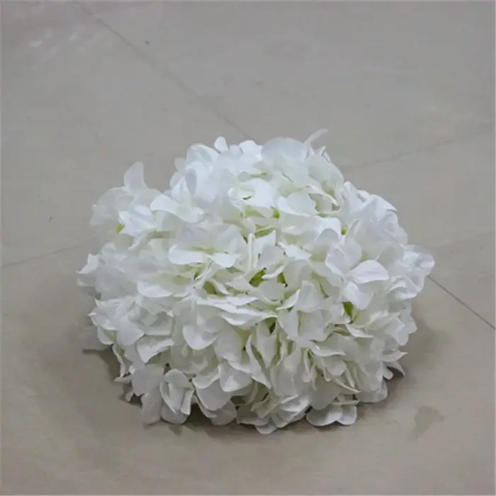 Grand Hortensia Artificiel Simple de 110cm, Ensemble de Fleurs pour Mariage, Décoration de la Maison
