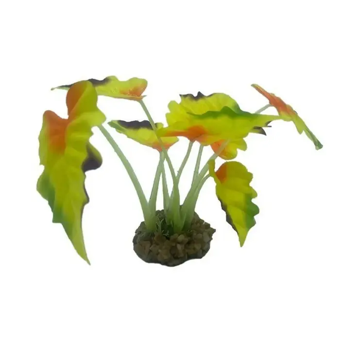 Plantes aquatiques en plastique pour aquarium, petites plantes artificielles réalistes avec des tige