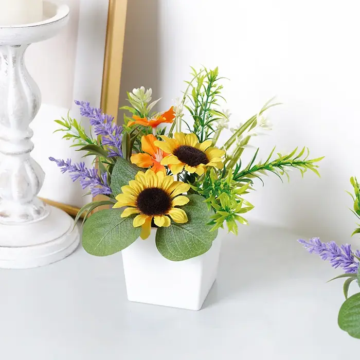Simulation de plantes en pot