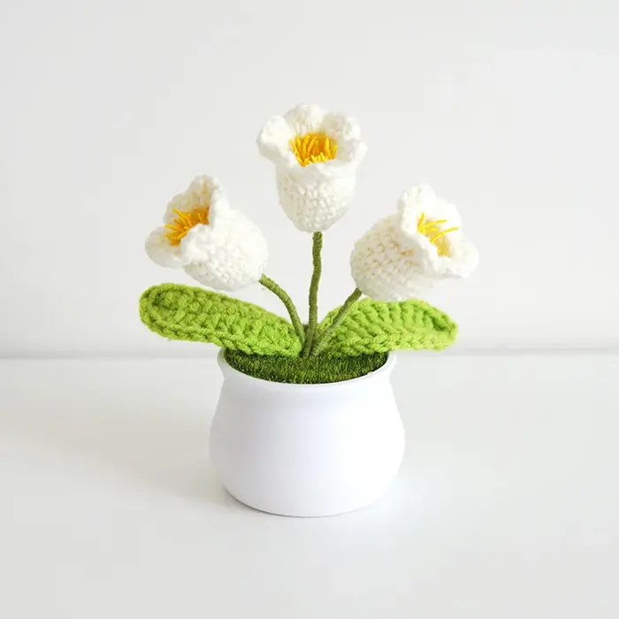 Muguet au Crochet Fait à la Main