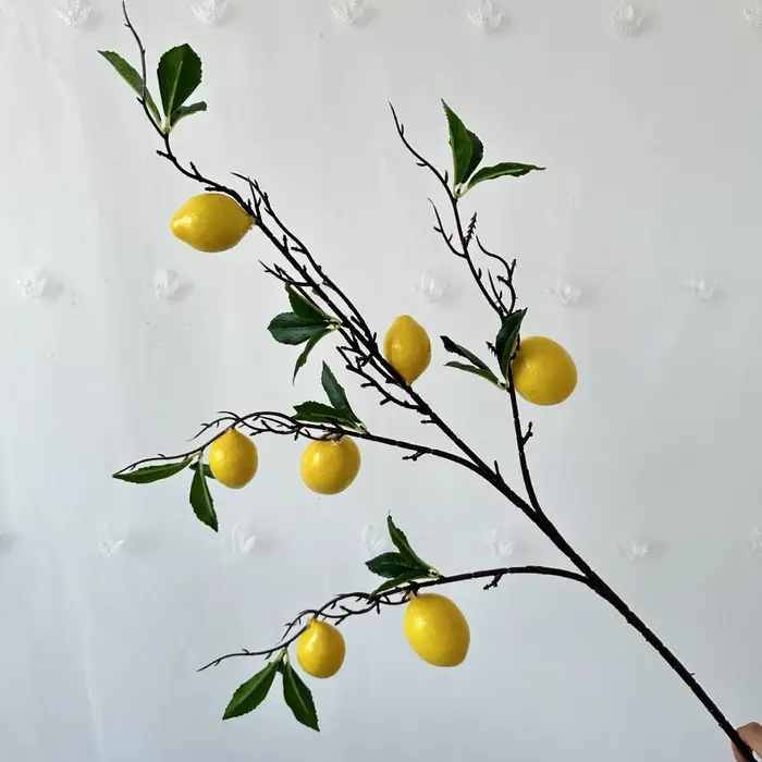 Branches de fruits artificiels réalistes