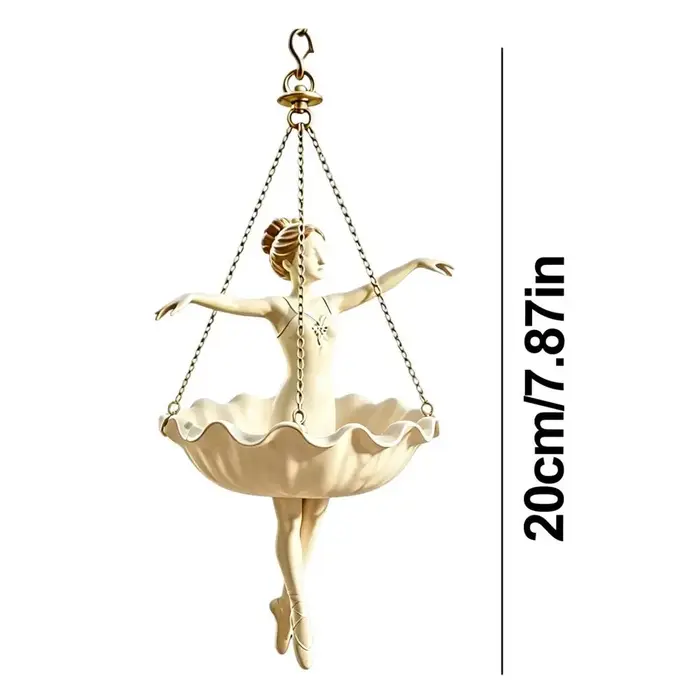 Pot de fleurs suspendu Danseuse de ballet