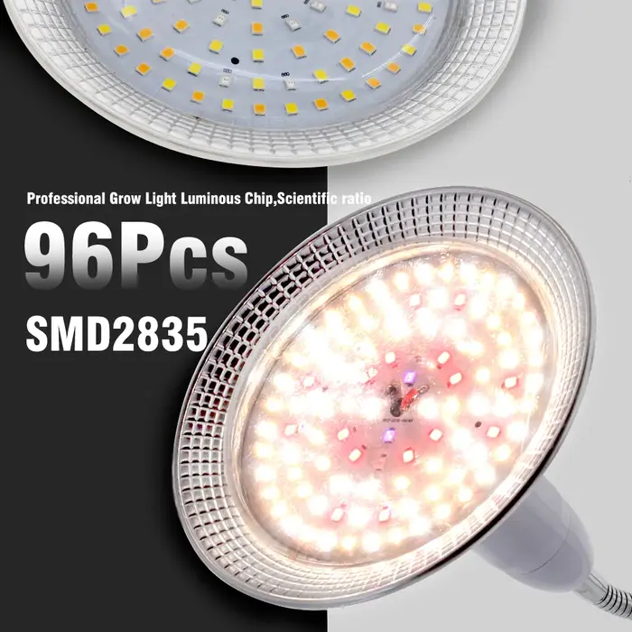E27 18W spectre complet LED élèvent la lumière solaire Phytolamp ampoule pour plantes fleur serre tente hydroponique