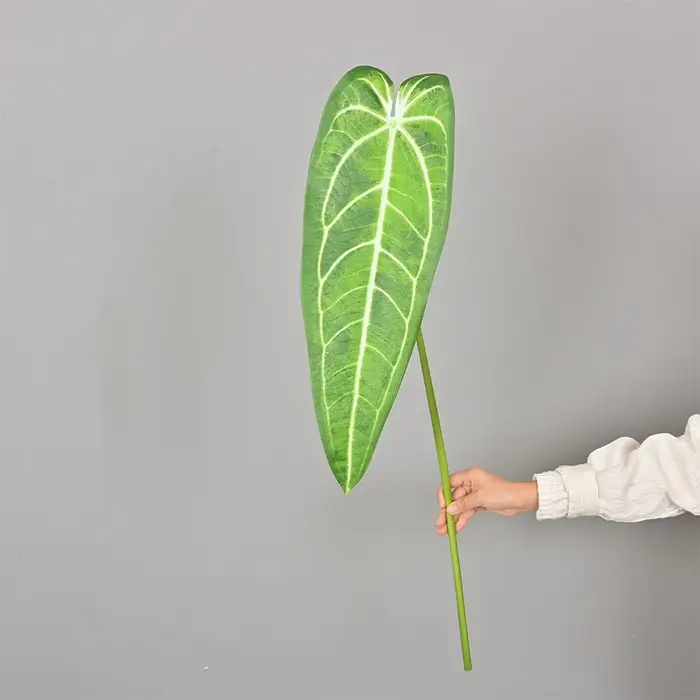 Feuilles de Calla artificielles en plastique
