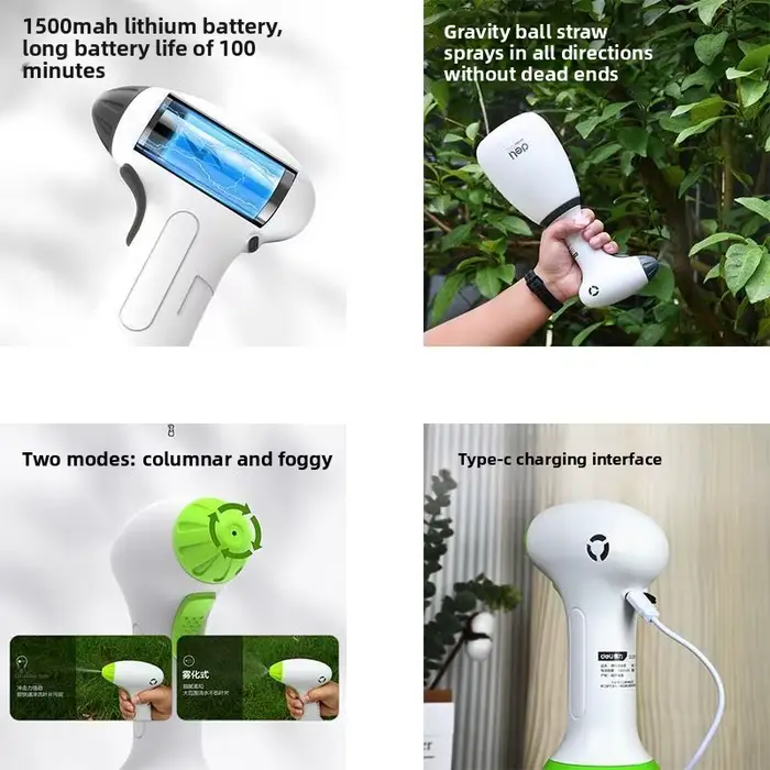 Arrosoir électrique rechargeable 1L
