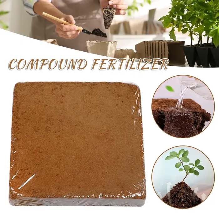 Bloc universel de plantes en fibres organiques