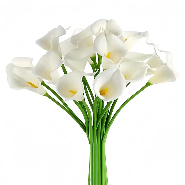 Bouquet de fleurs artificielles en PU