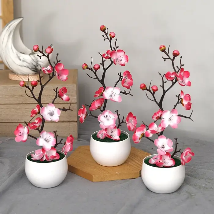 Fausses Branches de pin PE vertes de noël