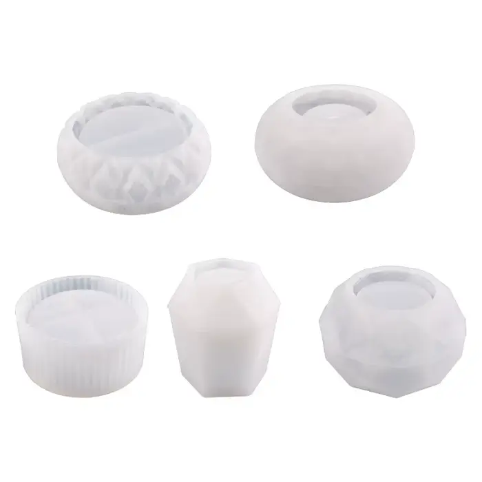 Moule de Pot de fleurs en Silicone, Vase de jardinière en béton, ciment, plantes succulentes, Pot en résine époxy, stylo, conteneur, moule de poterie, DIY