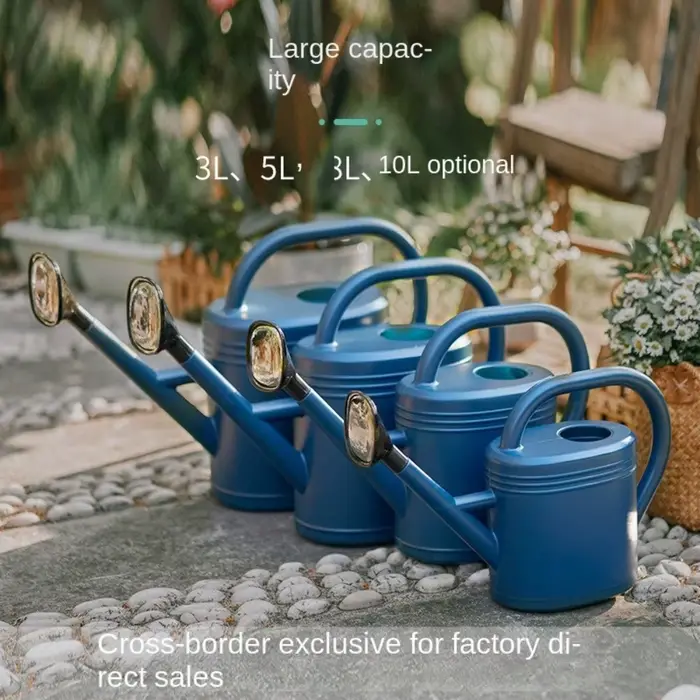 Arrosoir 1L/2L à long bec en plastique pour fleurs