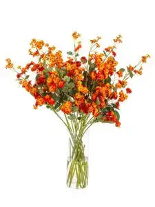 Bouquet de fleurs artificielles Marguérit, longue durée de vue, Vase de mode pour la maison, Table d