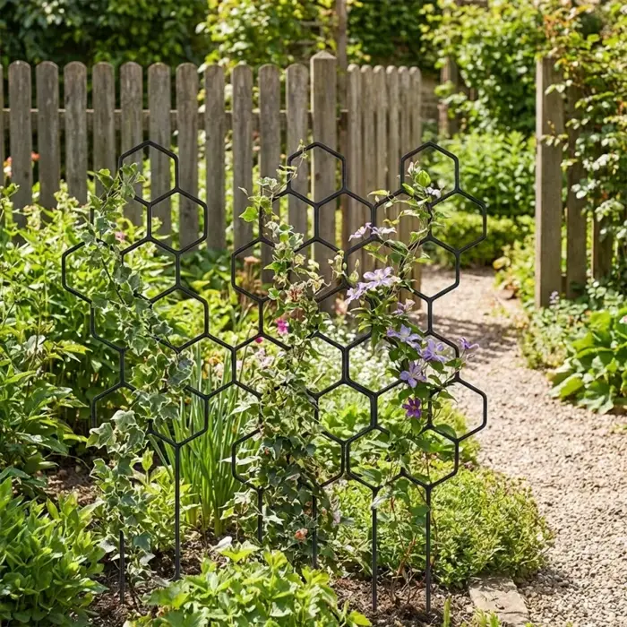 2 pièces Treillis alvéolé pour plantes grimpantes