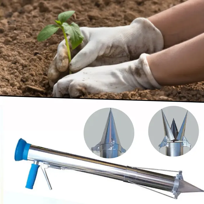 Planteur manuel de semis de légumes, opération facile, transplanteur manuel, cadeau idéal