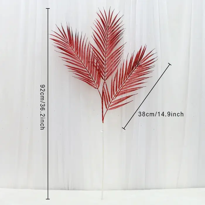 3 Branche de fleur artificielle de 92cm pour la décoration de la maison