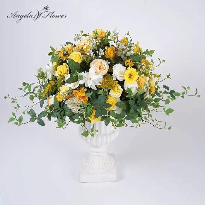 Boules de fleurs vertes