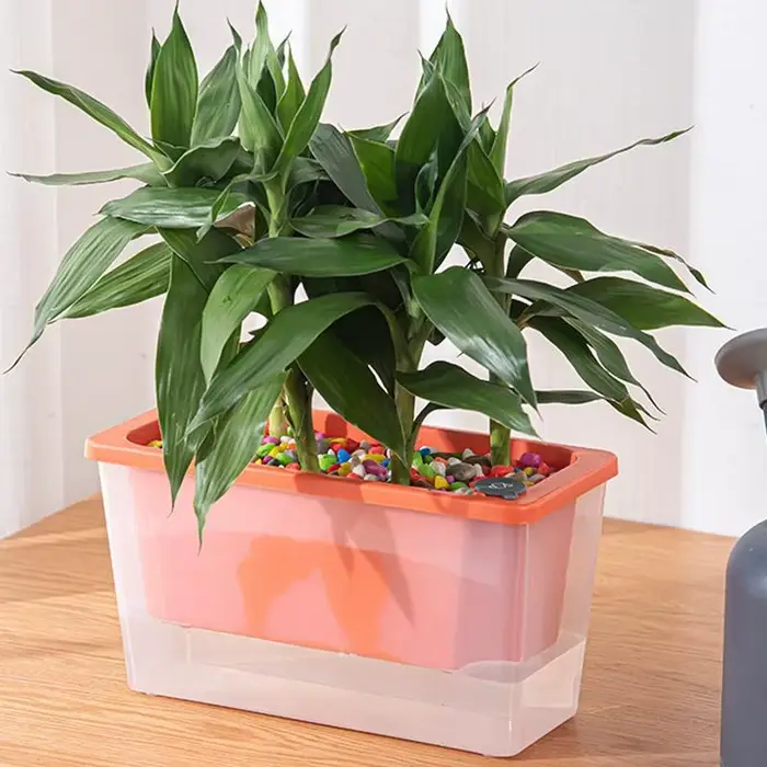 Pot de fleurs auto-arrosant
