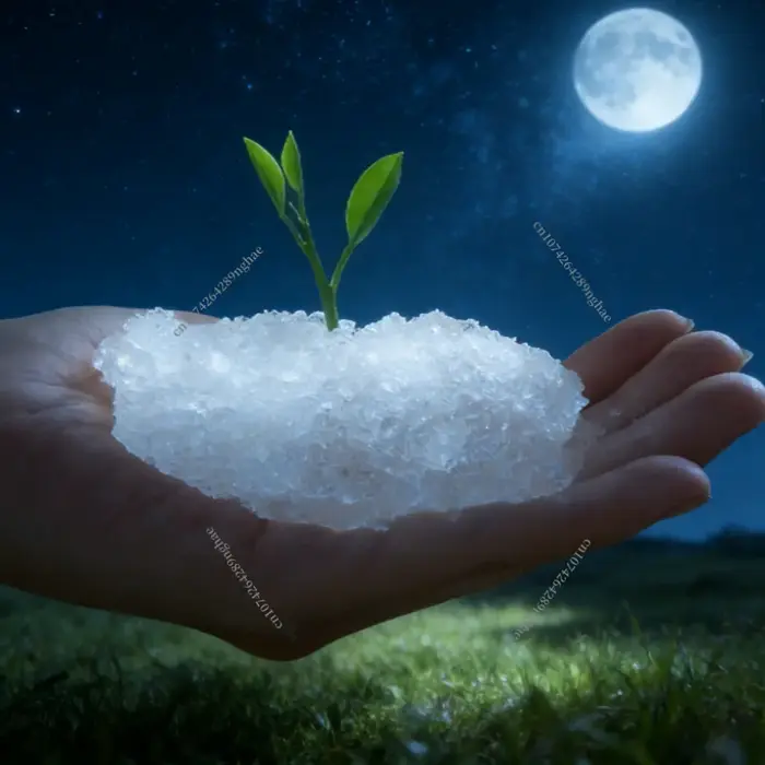 Gel hydrogel professionnel de qualité supérieure à 100 % de polyacrylate de potassium pour l'agricul
