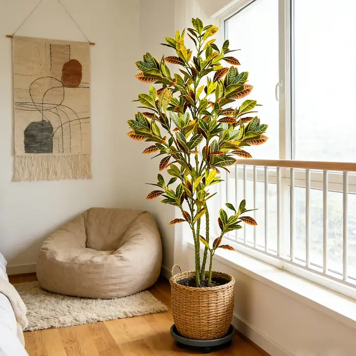 Grand arbre artificiel banian de 80 à 120 cm