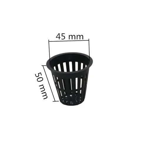 Pot en maille de colonisation hydroponique, 20 pièces, panier de tasse en filet, plantation aéroponi