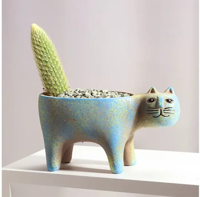 Pot de fleur en céramique pour plantes d'intérieur