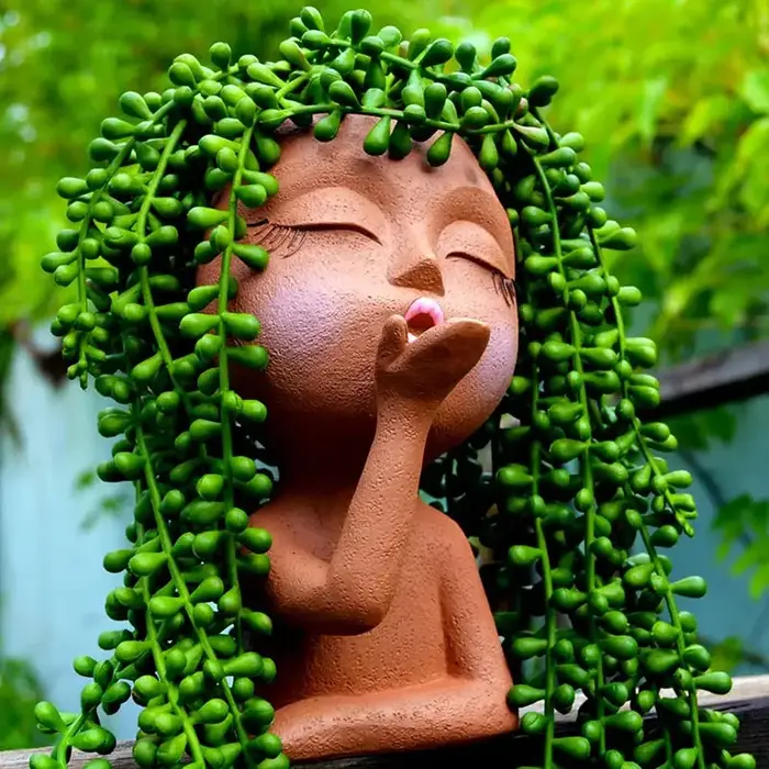 Jardinière de fleurs pour filles, plante succulente, conteneur de fleurs, Pot de fleurs, décoration de maison, ornement de table, décoration de jardin