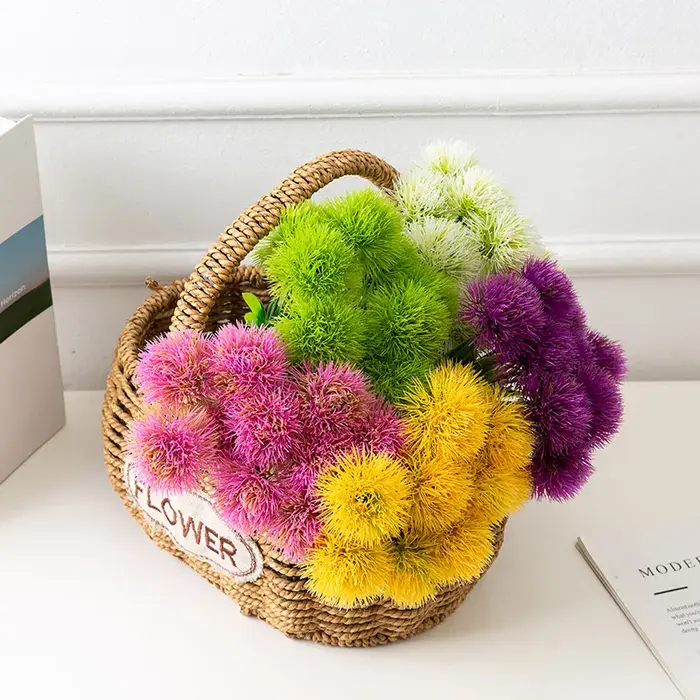 Vases à fleurs en plastique pissenlit