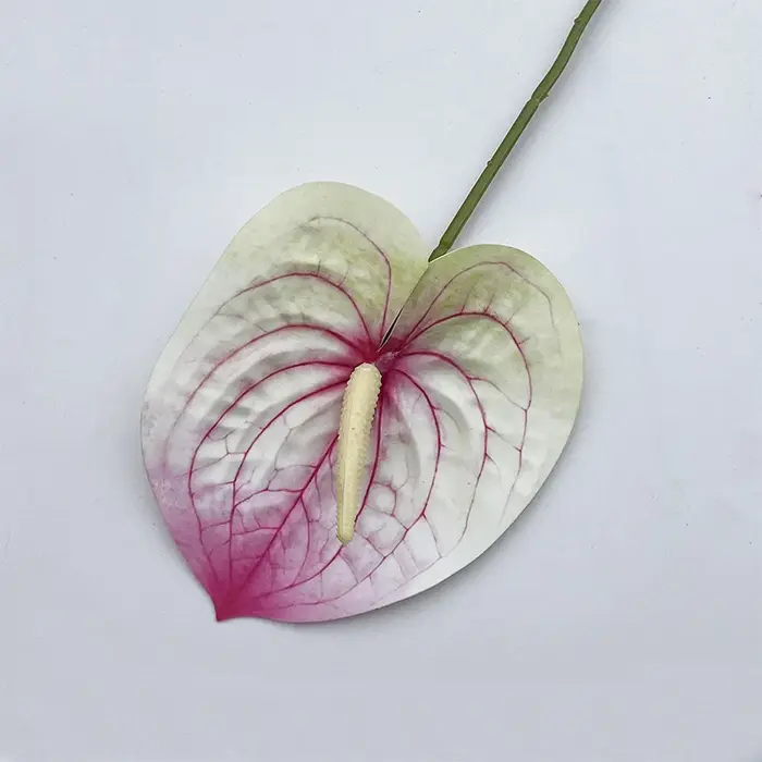 Bouquet de fleurs de lys artificiels PU 60cm, 2 pièces, pour décoration de maison, décoration de Fes