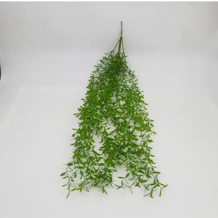 Plantes artificielles suspendues en saule pleureur, 5 pièces, vignes réalistes, feuilles vertes, pou