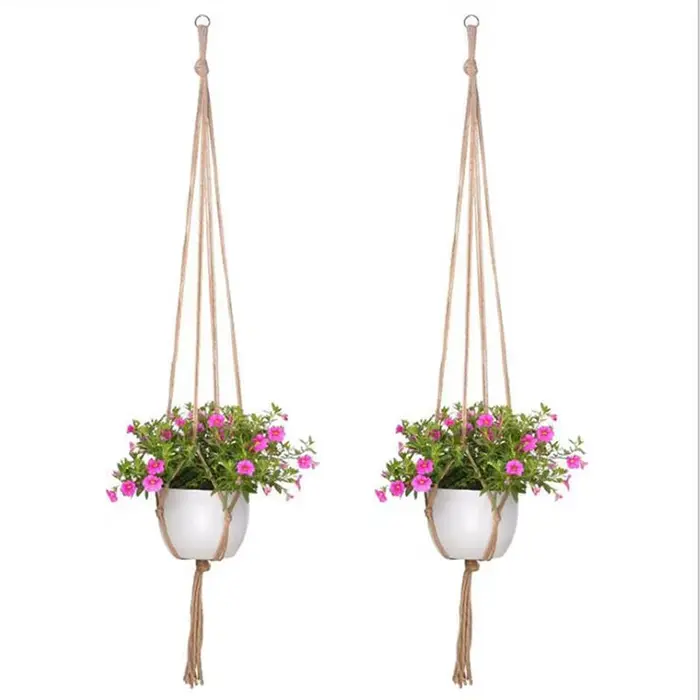 ConfronPlant-Cintre de plante en macramé fait à la main
