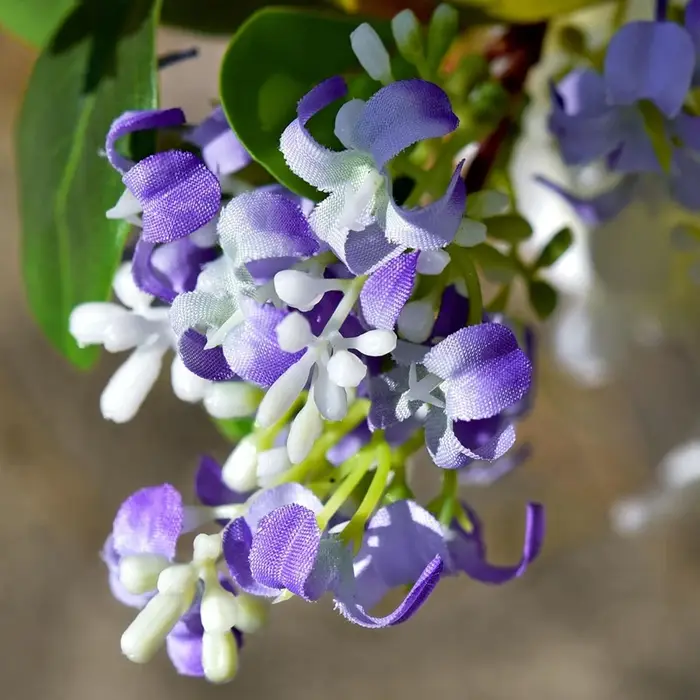 Soie artificielle lilas fleurs mariage nuptiale Bouquet maison salle extérieure Garden Party Arch bricolage cadeau