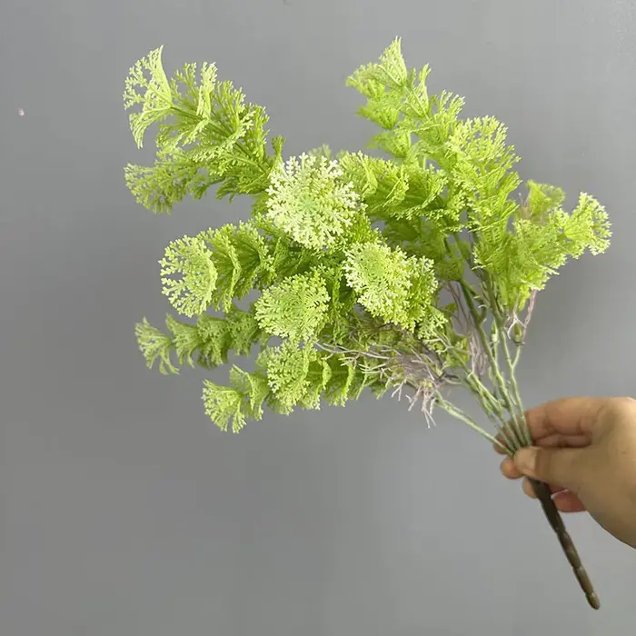 Simulation de brume de vanille de mariage, 2 pièces, plantes vertes en plastique, décoration de Rest