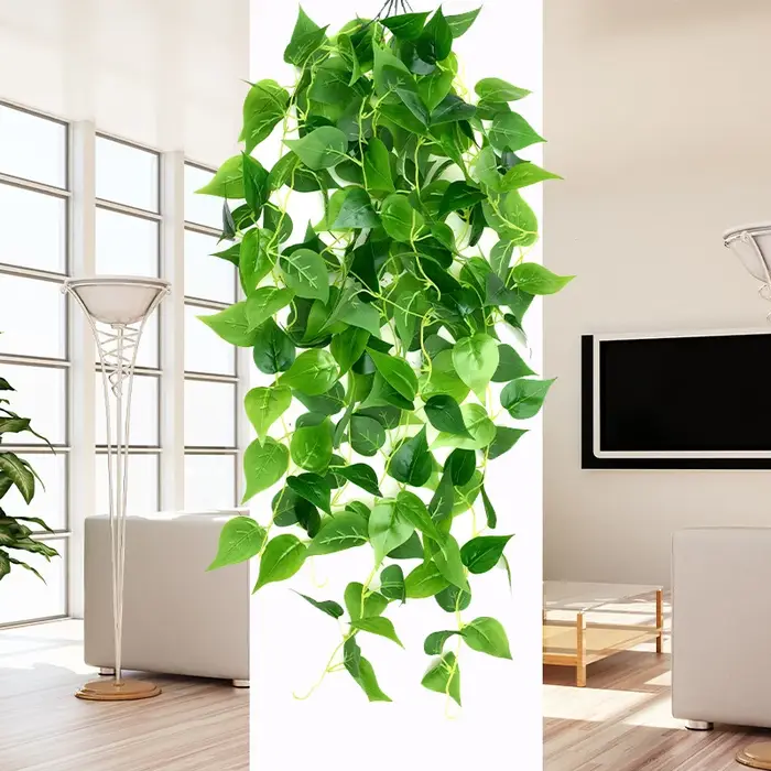 Plante Artificielle de Faux Lierre avec Feuilles de Vigne
