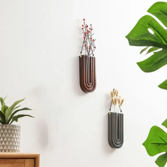 Vase hydroponique mural polyvalent