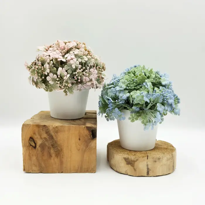 Ensemble de fleurs artificielles de 15 cm