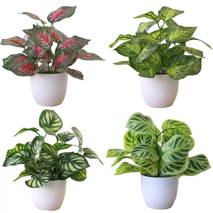 1pc bonsaï artificiel fleur feuillage plante en pot maison salon jardin bureau Restaurant
