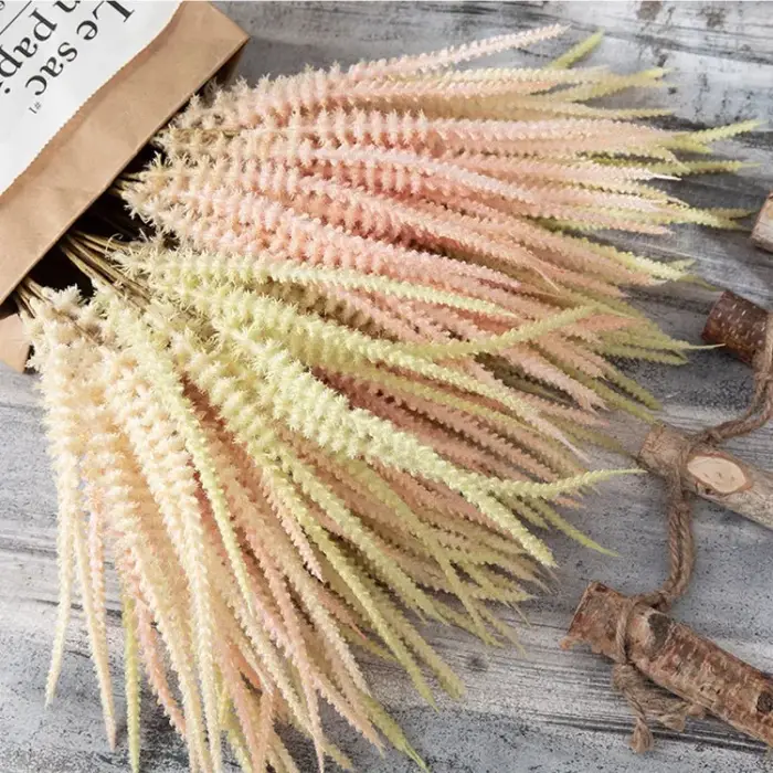 Fausses fleurs de sauge en plastique