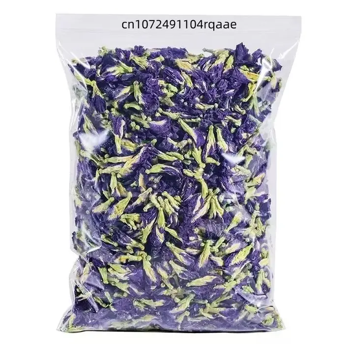 Fleur de pois papillon naturelle, épice à base de plantes, fleurs séchées d'orchidée papillon de qua