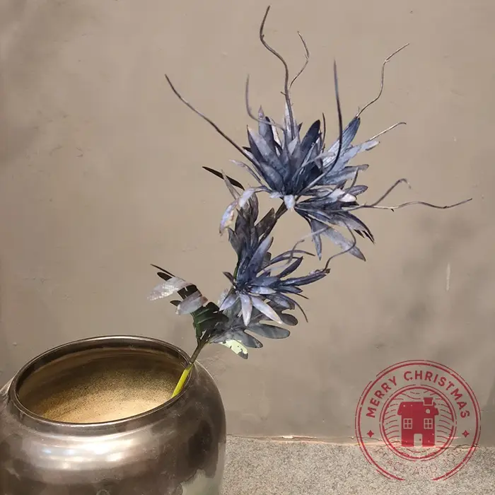 3 pièces de fleurs artificielles Epiphyllum longues de 35 pouces