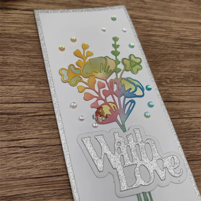 Matrice de découpe de fleurs pour bricolage