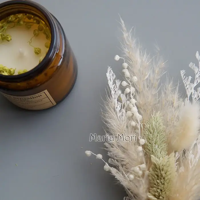 Fleurs séchées conservées