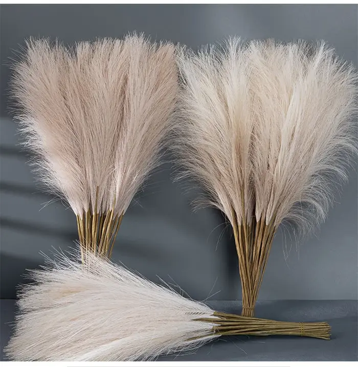 Pampa Moelleux Enge Boho Décoration Fleur Artificielle