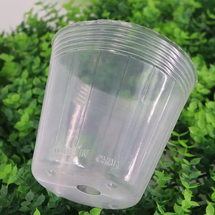 Pot de pépinière d'orchidée transparent réutilisable, 10 pièces, gobelets de Nutrition pour culture 