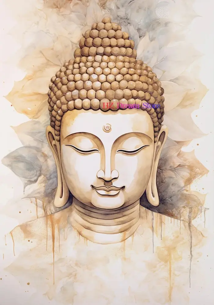 Arbre de vie bouddha fleur de Lotus Zen Yoga méditation spirituelle Vintage mur Art affiche impressi
