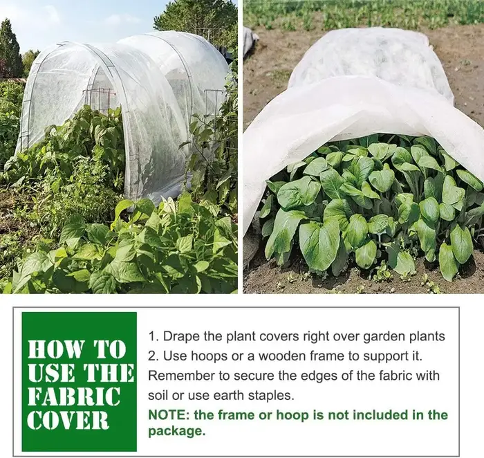 Couvertures flottantes DIY pour plantes