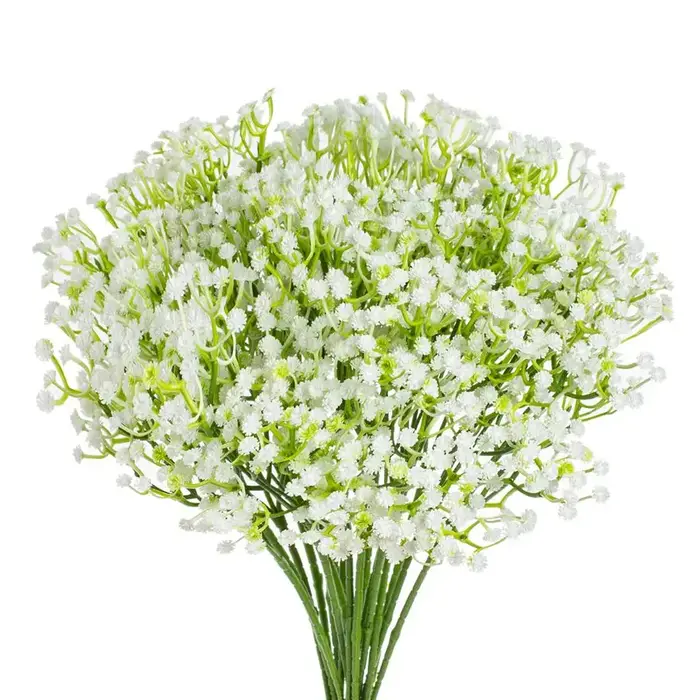 Babysbreath Bouque Fleurs Artificielles Pour Le Mariage mariée bouquet Accueil vase De Noël Guirlande Décoration