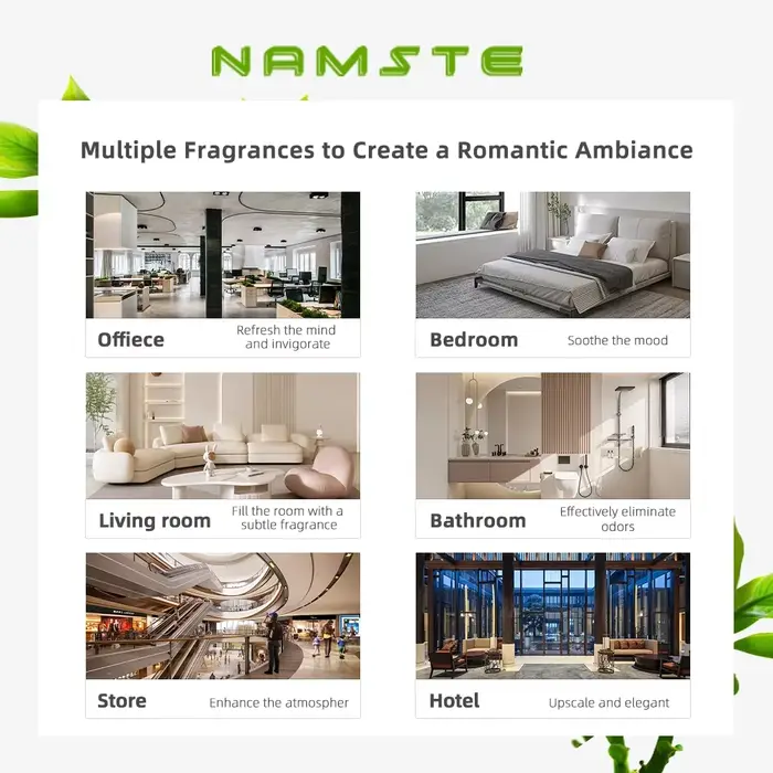 Diffuseur d'huiles essentielles inspiré d'un hôtel de luxe