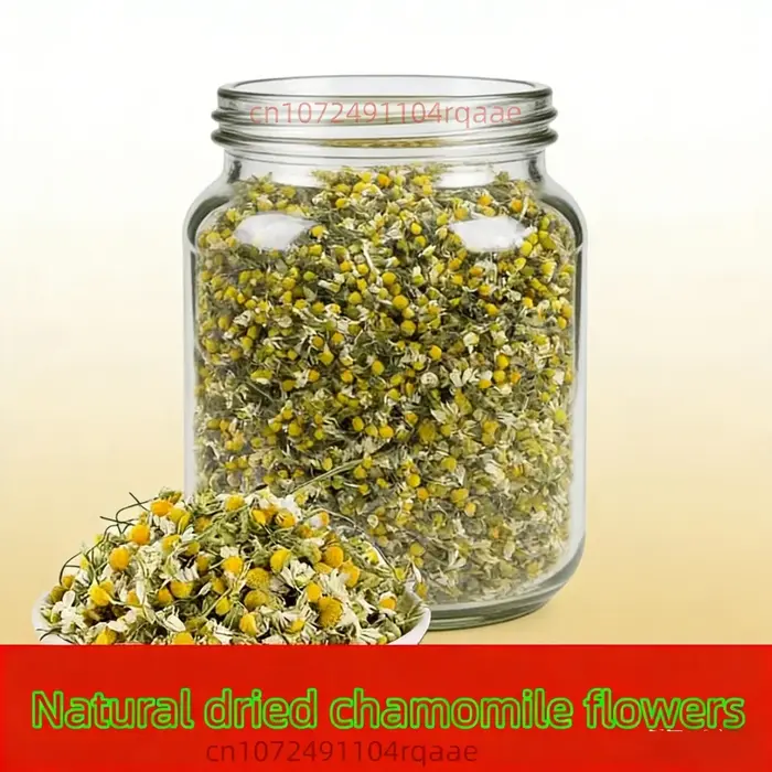 Fleurs de Camomille Séchées Naturelles Premium – Pure Herbe Naturelle pour l'Aromathérapie et les Projets DIY
