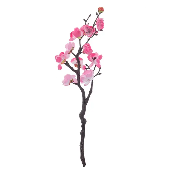 Fleurs artificielles fleur de prunier branche de pêche fleurs en soie Festival maison chambre mariag