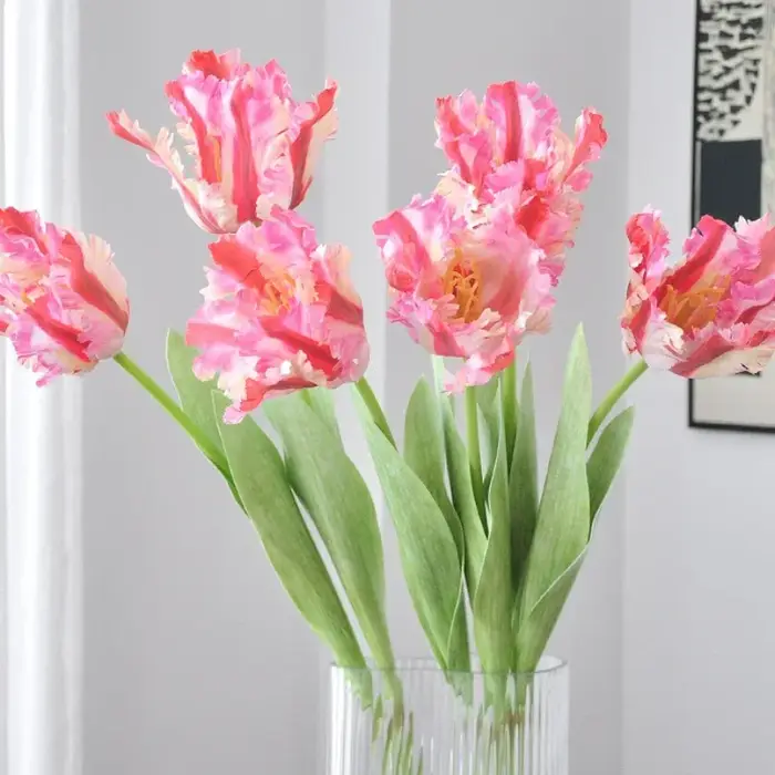 Fleur artificielle perroquet tulipe 69CM