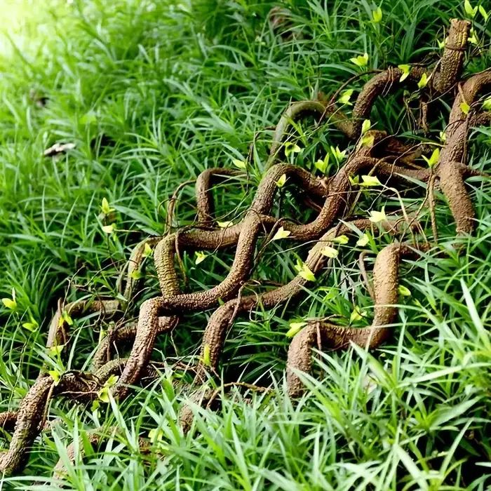 Vigne séchée de verdure artificielle